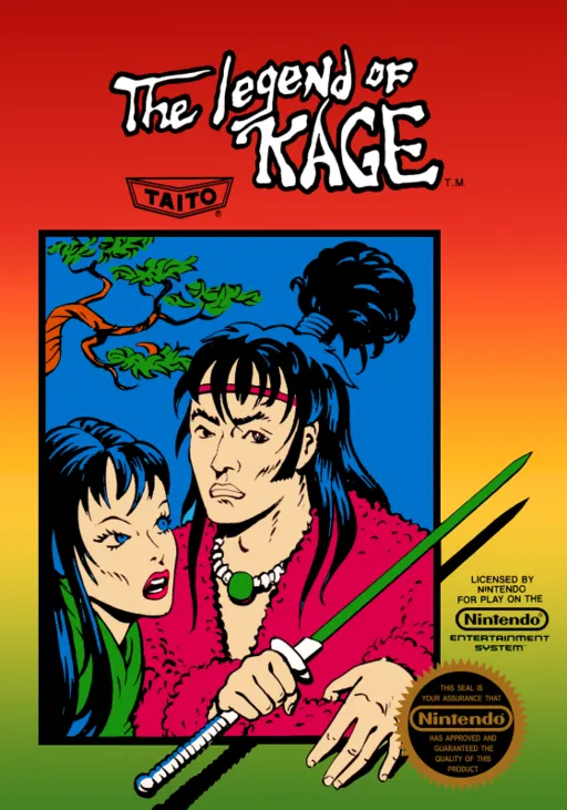 Legend of Kage, The (USA) (Virtual Console)